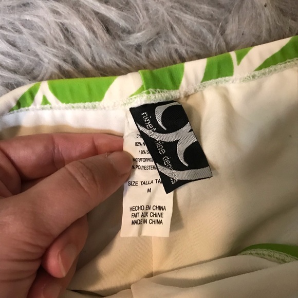 Lime Green Zebra Print Bikini Size Medium - Picture 4 of 7